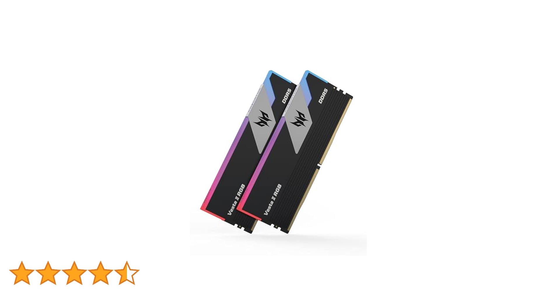 メモリー Acer Predator Vesta II DDR5 32GB 6000MHz Acer Predator Vesta II RGB DDR5 RAM 32GB (16GBx2) 6000MHz